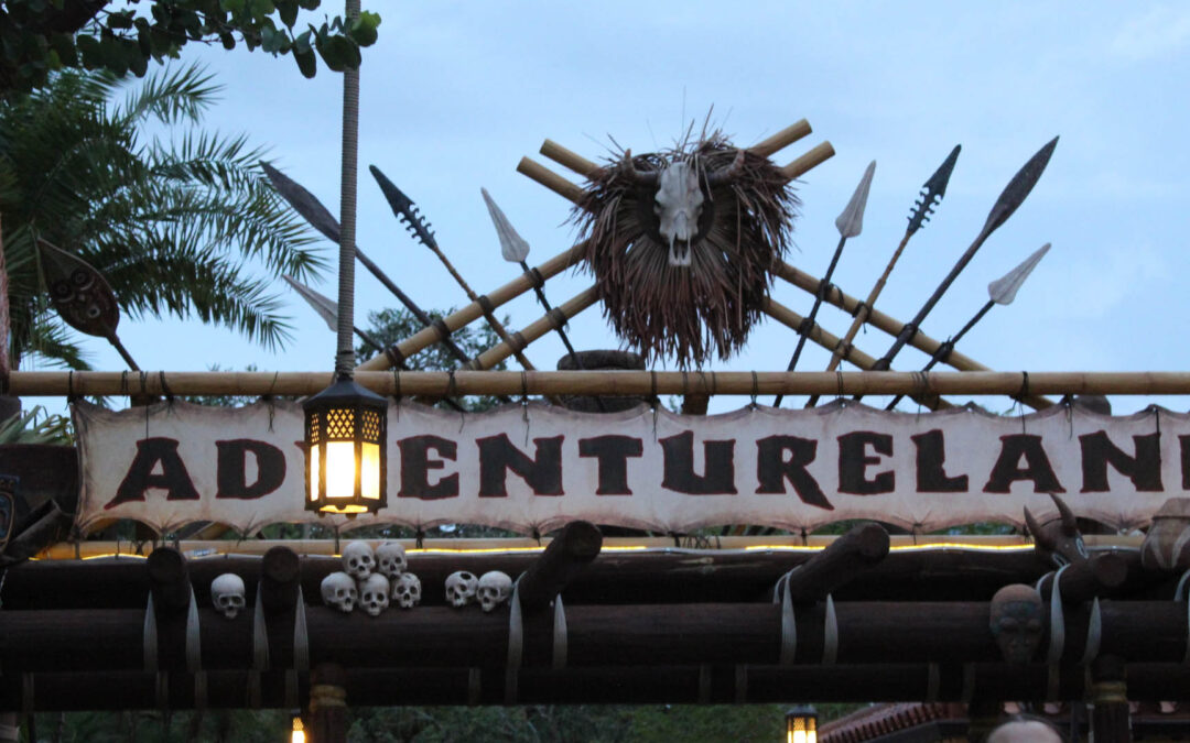 Attractions in Adventureland Disney World